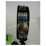 LADIES STERLING SILVER NATIVE AMERICAN BRACELET