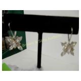 NEW LENOX LADIES STERLING SILVER AND CRYSTAL