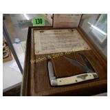 GROUP OF 2 NEW THREE BLADED SCHRADE