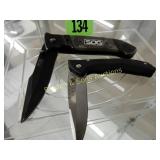 GROUP OF 2 USED POCKET KNIVES. ONE BUCK