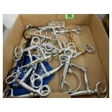 GROUP OF 10 CONTEMPORARY WESTERN HORSE BITS