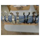 GROUP OF 4 PAIRS OF NEW CONTEMPORARY