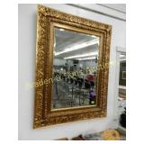 GILT FRAMED 35" X 23" MIRROR