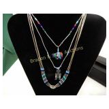 GROUP OF 3 STERLING SILVER NATIVE AMERICAN