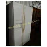 USED GE SIDE BY SIDE REFRIGERATOR WITH