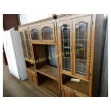 CONTEMPORARY 73" TALL X 84" WIDE OAK