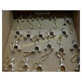 GROUP OF 20 NEW WESTERN SPUR KEYCHAINS