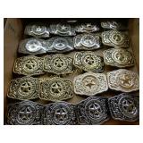 GROUP OF 20 NEW WESTERN BELT BUCKLES