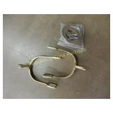 GROUP OF 30 CONTEMPORARY BRASS CAVALRY SPURS WITH