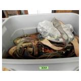 TUB OF ASSTD BLETS ETC