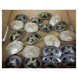 GROUP OF 20 NEW WESTERN BELT BUCKLES