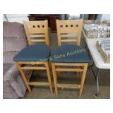 GROUP OF 2 NEW BAR HEIGHT BARSTOOLS