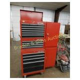 USED 17 DRAWER CRAFTSMAN ROLL AROUND TOOL BOX