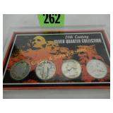 20TH CENTURY SILVER QUARTER COLLECTION