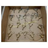 GROUP OF 20 NEW SPUR KEY CHAINS
