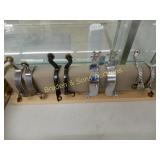 GROUP OF 4 PAIRS OF CONTEMPORARY WESTERN SPURS