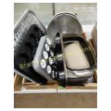 BOX OF ASSTD COOKWARE