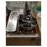 USED SUNBEAM MIXER WITH BOWLS AND 3 ALUMINUM