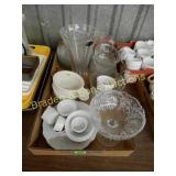 GROUP OF 2 BOXES OF ASSTD DISHES ETC