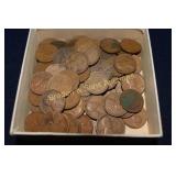 GROUP OF 100 US WHEAT PENNIES