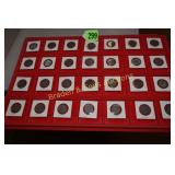 GROUP OF 56- 1943 STEEL PENNIES