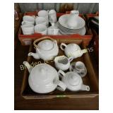 GROUP OF 2 BOXES OF ASSTD DISHES