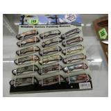 GROUP OF 18 NEW FROST CUTTLERY FOLDING