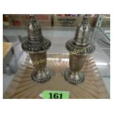GROUP OF 2 STERLING SILVER SALT AND PEPPER