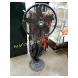 OUTDOOR ELECTRID FAN WITH WATER SPRAY NOZZLES