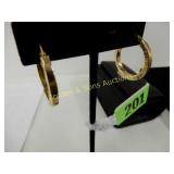 LADIES 14K YG EARRINGS