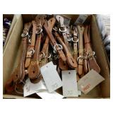 GROUP OF 20 NEW LEATHER SPUR STRAPS