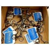 GROUP OF 8 NEW CONTEMPORARY WESTERN HORSE BITS