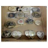 GROUP OF 20 NEW WESTERN BELT BUCKLES