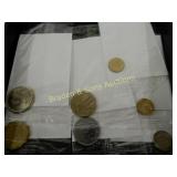 GROUP OF 7 ASSTD FOREIGN COINS