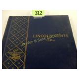 US 1941-1965 LINCOLN PENNY BOOK WITH PENNIES