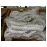 GROUP OF 5 NEW COTTON LEAD ROPES