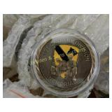 GROUP OF 50 FIRST CAVALRY MEMORIAL BRASS