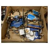 GROUP OF 8 NEW CONTEMPORARY WESTERN HORSE BITS