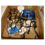 GROUP OF 8 NEW CONTEMPORARY WESTERN HORSE BITS