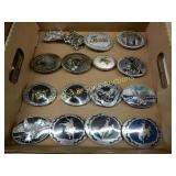 GROUP OF 20 NEW WESTERN BELT BUCKLES