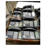 GROUP OF 2 BOXES OF ASSTD USED TELEPHONES