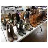 GROUP OF 16 PAIRS OF WESTERN BOOTS