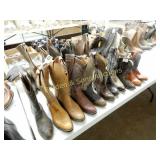 TABLE OF ASSTD WESTERN BOOTS (DO NOT MATCH)
