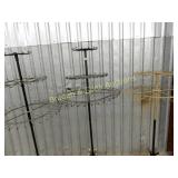 GROUP OF 3 DISPLAY RACKS