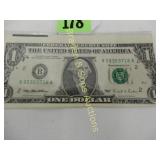 US SERIES 1995 $1.00 FEDERAL RESERVE ERROR NOTE