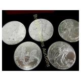 GROUP OF 5 2018 BRILLIANT UNCIRCULATED