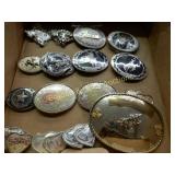 GROUP OF 20 NEW WESTERN BELT BUCKLES