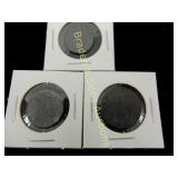 GERMAN 1,5,AND 10 REICHSPFENNIG NAZI COINS