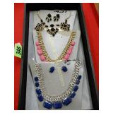 TRAY OF ASSTD COSTUME JEWELRY