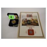 US SACAGEWEA PROOF DOLLAR AND 1936 BUFFALO